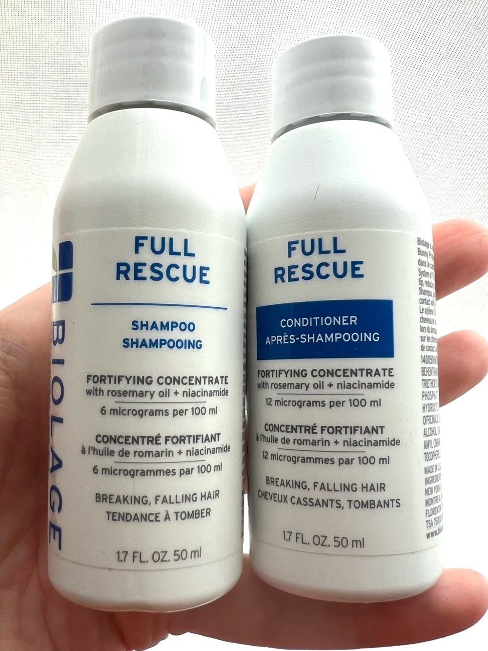 5 for 25⚡️Biolage Full Rescue Fortifying Shampoo & Conditioner Duo 100ml
